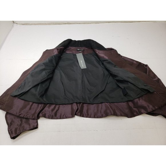 Joeffer Caoc Womens Jacket Blazer Full Zip Long Sleeve Port Metallic Size XS - Picture 5 of 11